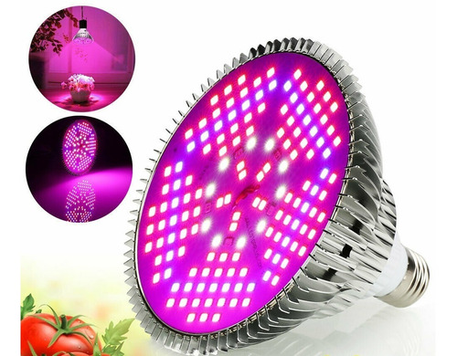 Lâmpada 100w Led Grow Full Spectrum Ir E27 Bivolt Indoor Nf