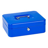 Cofre Portavalores Rd N.3 Caja De Dinero Monedero, Alajeron°3 Color Azul
