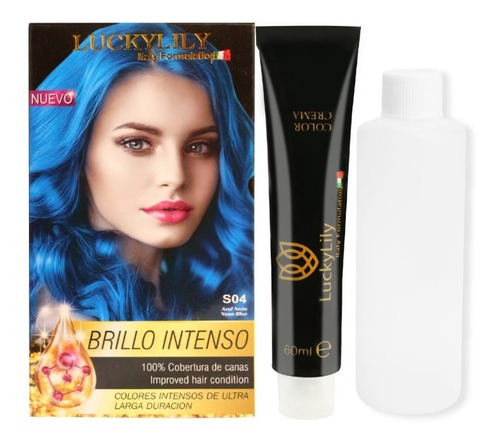 Fantasia Coloracion Ultra Permanente Cabello/#s04 Azul Neon