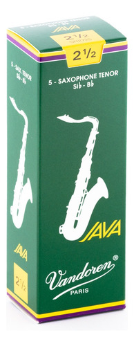Cajas De Cañas Saxo Tenor Java Nº2.5 Sr2725 Vandoren