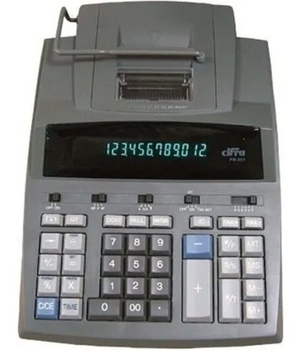 Calculadora Con Impresor Cifra Pr-255t Termica Uso Intensivo