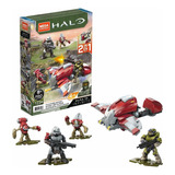 Mega Construx Halo Hijacked Ghost Vehicle Halo Infinite - J.