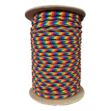 Soga Polipropileno Trenzada 6mm X 30 Metros Color Arcoiris