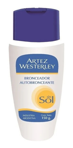 Autobronceante Sin Sol Artez Westerley X 150g Masaromas 901c