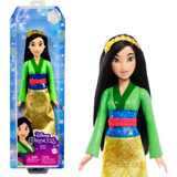 Boneca Princesa Mulan Saia Cintilante Mattel 