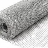 Tejido Malla Hexagonal Gallinero Galvanizado 3/4'' 1,2m X 5m