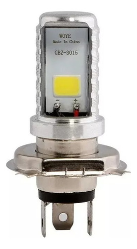 Foco Led Bombillo H4 Hs1 Motos Luz Blanco Xenon 2500 Lumenes