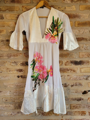 Vestido Fiesta Vintage - Talle S