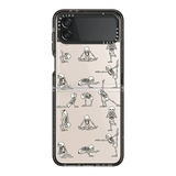 Funda Para Galaxy Z Flip 4 Transparente Negro-021