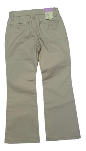 Pantalón Drill Nina Marca Gap Original Beige