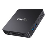 Mini Pc Coolby Mini Pc Yealbox Con Windows 10 Pro 10 Pro, Intel Celeron N3350, Placa Gráfica Intel Hd Graphics 500, Memoria Ram De 6gb Y Capacidad De Almacenamiento De 64gb - 12v Color Negro