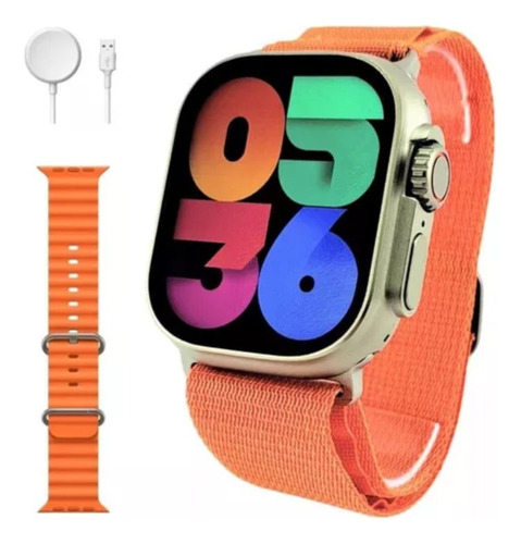 Smartwatch Hw9 Ultra Max Serie 9 Para iPhone 11 12 13 14 15
