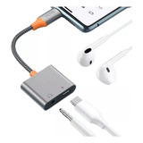 Splitter Premium Compatible iPhone / Audio Jack 3.5mm Carga