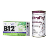 Ultraflex Colágeno Polvo +  Blue-vit B12 X 20 Comp
