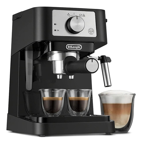 Cafetera Espresso Delonghi Ec260bk Stilosa Vaporizador 1100w