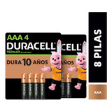 Pack 8 Pilas Recargables Duracell  Aaa / Superstore