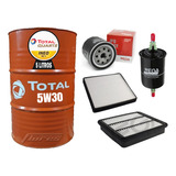 Cambio Aceite Total Mc3 5w30 5l + Kit Filtro Chery Tiggo 2.0