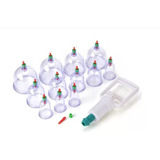 Set De Ventosas Vacum Terapia Manual 12 Copas