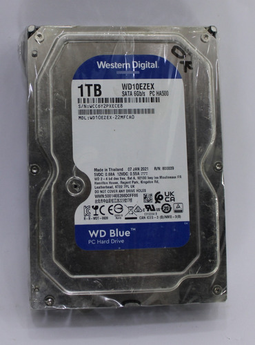 Hd Desktop Western Digital Blue Wd10ezex 1tb