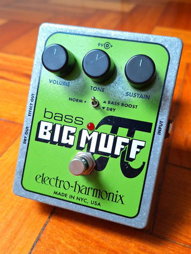 Pedal De Efeito Electro-harmonix Bass Big Muff Pi