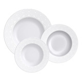 Aparelho De Jantar Porcelana Tramontina Alicia 18 Peças