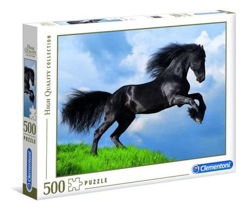Puzzle 500 Piezas Fresian Black Horse - Clementoni - Dg