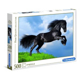 Puzzle 500 Piezas Fresian Black Horse - Clementoni - Dg