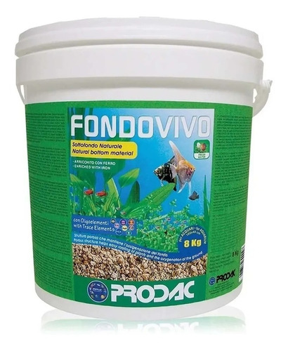 Fertiliante Para Plantas. Fondo Vivo Prodac 8kg  Envios