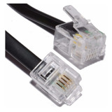 Cable De Telefono Liso Plano Rj11 6p4c 