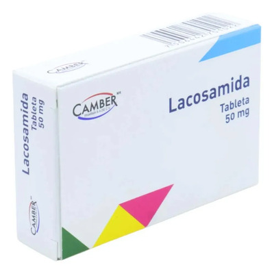 Lacosamida 50 Mg Camber (vimpat) Con 42 Tabletas | Envío gratis