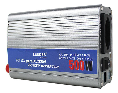 Inversor Veicular 500w 12v 220v Senoidal Onda Carro Kombi