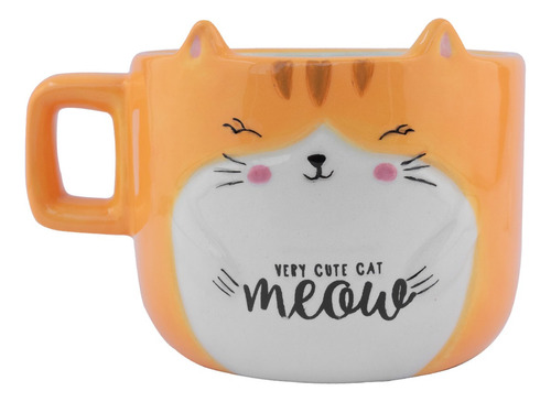 Taza Para Café De Cerámica Colección Animales 340 Ml