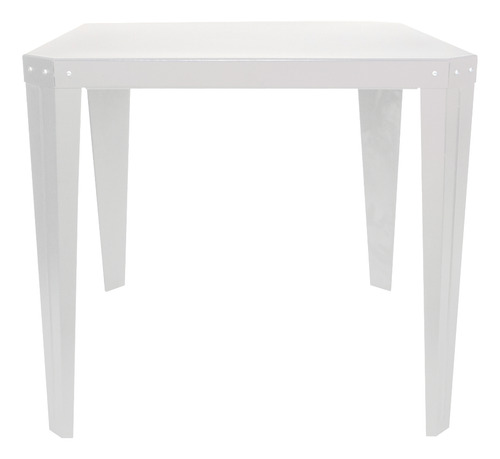 Mesa Exterior Jardín Balcón Cuadrada Tromen Runko 76 Cm *