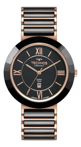 Relógio Technos Feminino Elegance Ceramic 2015bbv/9p + Nf