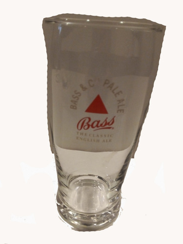 Vaso Cerveza Bass (media Pinta). Import Uk.