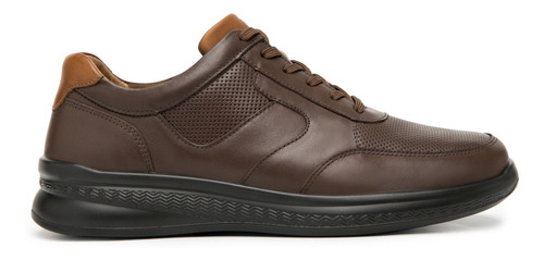 Zapato Flexi Para Hombre Estilo 408204 Chocolate