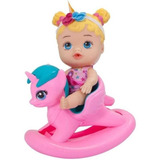 Muñeca Little Dolls Balancinho Unicornio 8043 Diver Toys