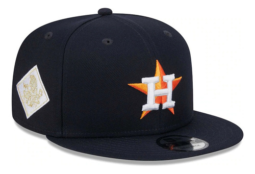 Gorra New Era Astros Houston 9fifty Plana Azul 2017