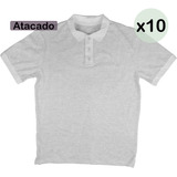Kit 10 Camiseta Gola Polo Atacado Masculina Revenda Plpa1