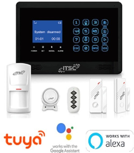 Kit Alarma Premium Inteligente, Tuya, Google Home