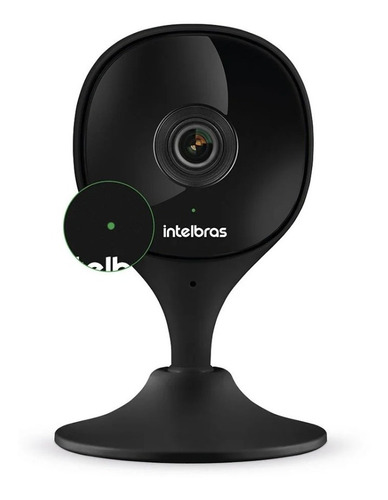 Câmera Mibo Wi-fi Full Hd Imx Black Evolução Im3 Intelbras