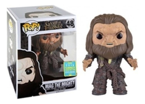 Funko Pop: Game Of Thrones Mag The Mighty 48 Maltratada Caja