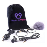 Purple Panda Lavalier Kit De Micrófono De Solapa - Micrófono