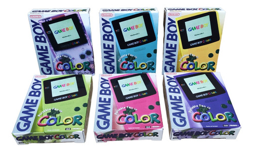 Caja Reproducción Para Consola Game Boy Color Interno Inclui