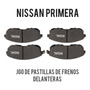 Juego Pastillas Freno Delantera Nissan Primera Nissan Primera