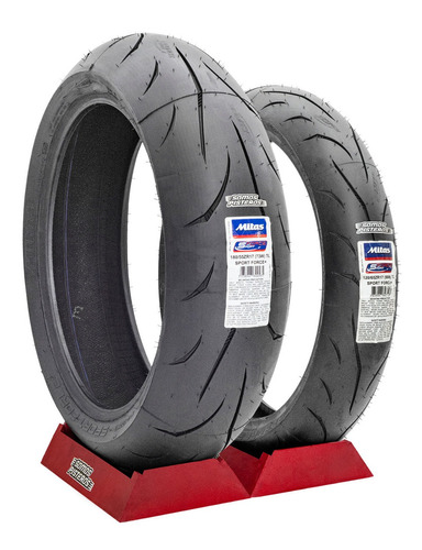 Llantas Mitas 120/65 Y 180/55 Sportforce + R6r R6s Fz07 Gsxr