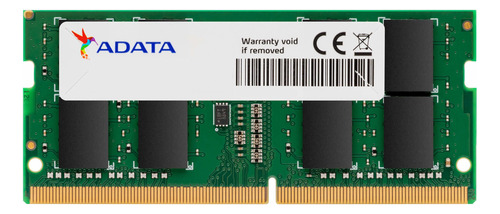 Memoria Ram Adata 16gb Ddr4 3200mhz Sodimm Verde