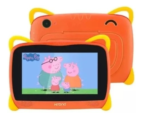 Tablet  Krono Tablet Kids K818 7  16gb Naranja Y 2gb De Memoria Ram