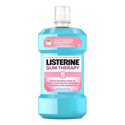 Listerine Gum Therapy Mouthwash - Glacier Mint 1l | Envío gratis