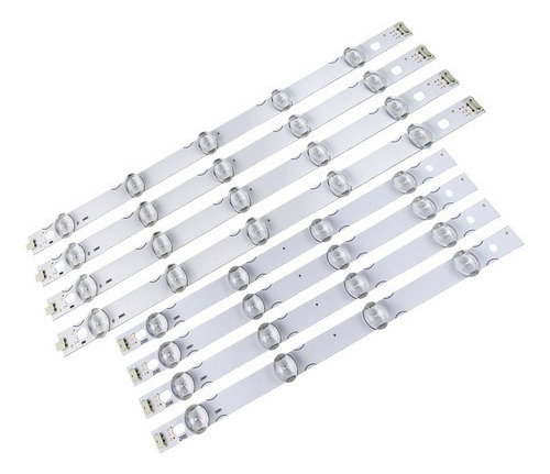 Kit 8 Barras De Led Compatível 39ln5400 / 39ln 5400